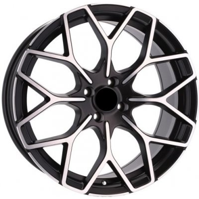 Racing Line B1449 7,5x17 3x112 ET25 matt black polished – Sleviste.cz