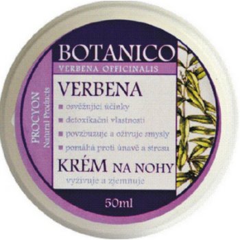 Botanico krém na nohy výživný Verbena 50 ml