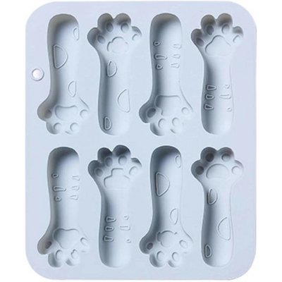 Dortisimo Silikonová forma Tlapky 8 cm – Zboží Dáma