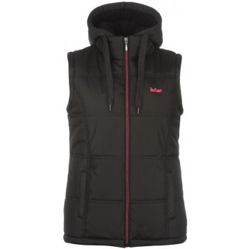 Lee Cooper Hooded Gilet ladies black