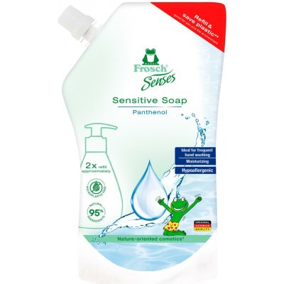 Frosch náhradní náplň do mýdla sensitive 500 ml – Zboží Dáma