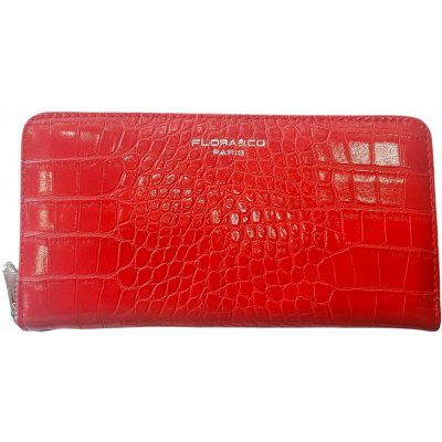 Dámská pouzdrová peněženka flora&co červená X 2701 ROUGE