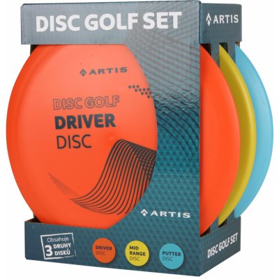 Artis Disc Golf Set – Zboží Mobilmania