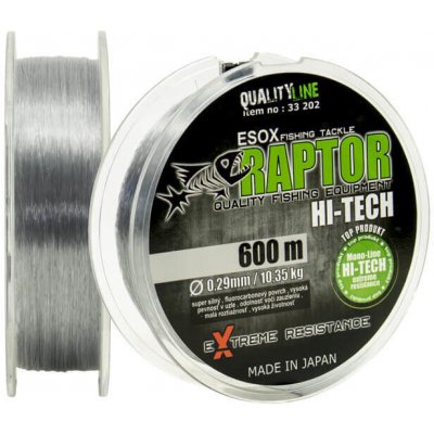 Esox Raptor 100 m 0,31 mm 12,05 kg – Zboží Dáma