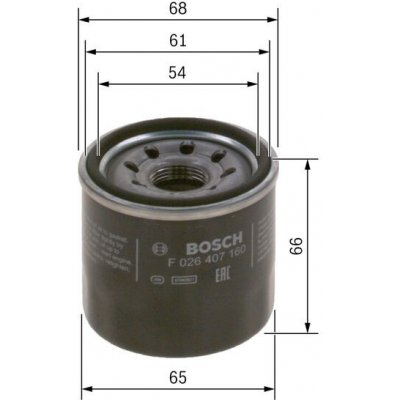 Olejový filtr BOSCH (F026407160) – Hledejceny.cz