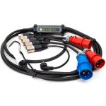 Platinet univerzální přenosná EV stanice EV_PC060 22kW (32A) Pro Line sada 4 adaptérů + nástěnný držák černá | Zboží Auto