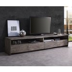 Delife Live Edge 230 cm 4 šuplíky – Hledejceny.cz