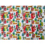 Goleto Balicí papír bílý Mickey a Minnie 2m x 70cm | 4 kusy – Zboží Dáma