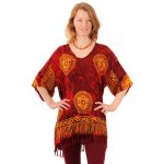 BOB halenka batikovaná Neobaju Mandala červeno-žlutá – Sleviste.cz
