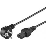 goobay Kabel síťový, CEE 7/7(M) - IEC320 C15, 2m, černý (93277) - 19.92.0060 – Zboží Mobilmania