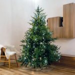 Family LED vánoční strom 1,9 m se 120 LED, studená bílá, IP44 – Hledejceny.cz
