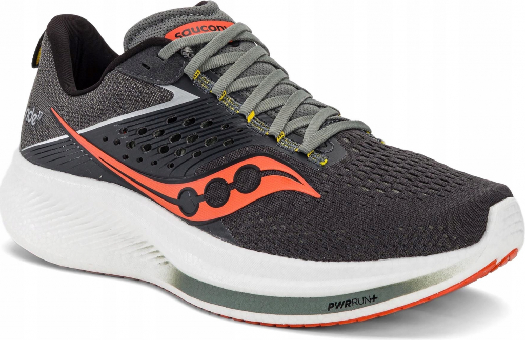 Saucony Ride 17 Mens Shoes Shadow/Pepper