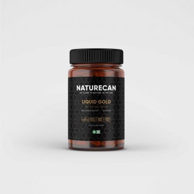 Naturecan Liquid Gold CBD s kurkuminoidy 90 kapslí