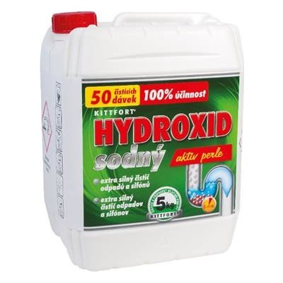 Kittfort Hydroxid sodný Kitt 5 kg