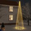 Vánoční stromek Vidaxl Vánoční stromek kužel 1 134 teple bílých LED diod 230 x 800 cm 343498 HangarStore.cz