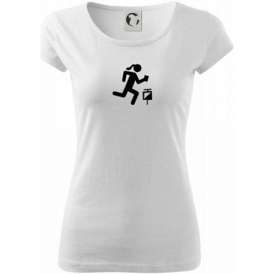 Orientační běh muž-žena Pure dámské triko Bílá