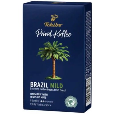 Tchibo Privat Brazil Mild mletá káva 250 g – Zboží Mobilmania