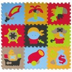 SMT Creatoys puzzle pirát 9ks 32x32x1cm – Hledejceny.cz