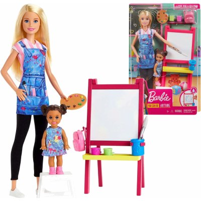 Barbie Učitelka umění herní set – Zboží Mobilmania