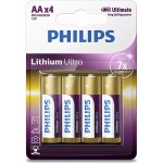 Philips Ultra Lithium AA 4ks FR6LB4A/10 – Zbozi.Blesk.cz