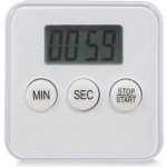 Kuchyňská minutka Blokker – digitální – bílá – 6×6x1,8cm 0722656 – Zboží Mobilmania