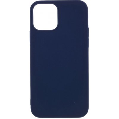 Pouzdro AppleMix Apple iPhone 12 mini - gumové - tmavě modré