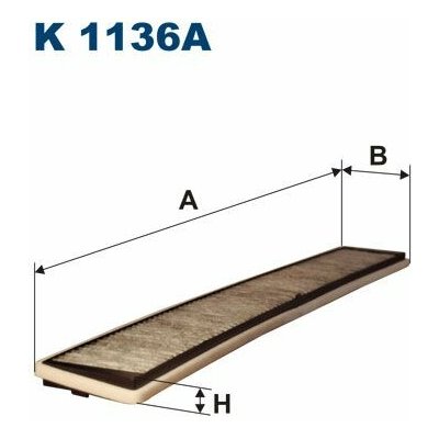FILTRON Filtr, vzduch v interiéru K1136A – Hledejceny.cz