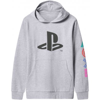 Dětská mikina s kapucí šedá – Zboží Dáma