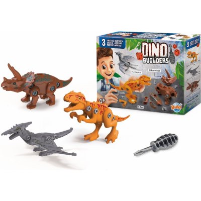 BUKI Dino Builders Stavebnice 3 ks Dinosaurů