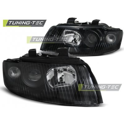 Tuning-Tec Přední čirá světla Audi A4 (2000 - 2004) - černé – Hledejceny.cz