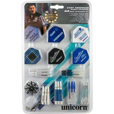 Unicorn World Champion Accessory Kit Gary Anderson 64 Piece – Zboží Dáma