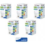 V-TAC 5 ks LED žárovek 9W A58 E27 SAMSUNG LED Denní bílá – Zboží Mobilmania