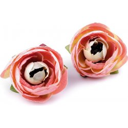 Prima-obchod Umělý květ pryskyřník Ø4 cm, barva 3 růžová sv.