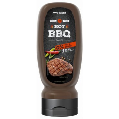 Body Attack Hot BBQ Sauce 320 ml – Zboží Mobilmania