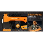 Fiskars 1057912 sada, sekera + nůž + pilka – HobbyKompas.cz