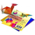 Sada papírů na Origami 10 x 10 cm duhové 100 listů