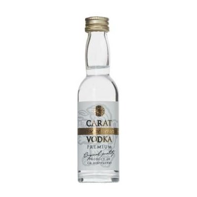 Vodka Carat Premium 40% 0,04 l (holá láhev) – Hledejceny.cz