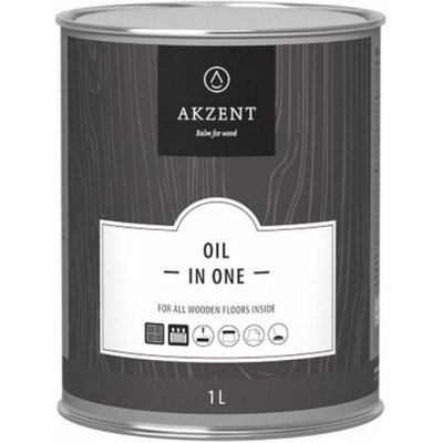 AKZENT OIL IN ONE lak tekutý tmel natural 1 l