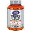 Afrodiziakum NOW Foods Arginine & Citrulline 120 kapslí