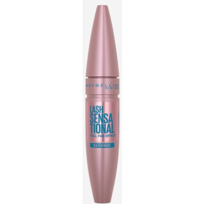 Maybelline Vodeodolná riasenka pre dlhé a plné riasy Lash Sensational Full Fan Effect Waterproof Mascara 01 9,4 ml