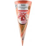 Tesco Mražený krém s vanilkovou příchutí a jahodový 120 ml – Hledejceny.cz