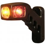 Svítilna doplňková/boční obrysová LED WAS W49/241L, 12-24V, levá, 135 mm – Hledejceny.cz
