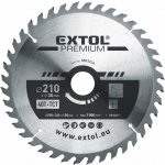 Kotouč pilový s SK plátky, ⌀210x3,0x30mm, 40T EXTOL PREMIUM – Hledejceny.cz