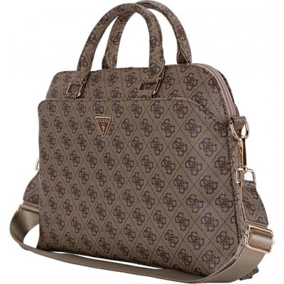 Guess PU 4G Triangle Logo 15/16" Brown GUCB15P4DPTW – Sleviste.cz