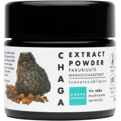 LifeChi Chaga Inonotus obliquus extrakt v prášku 10% betaglukanů 30 g – Hledejceny.cz