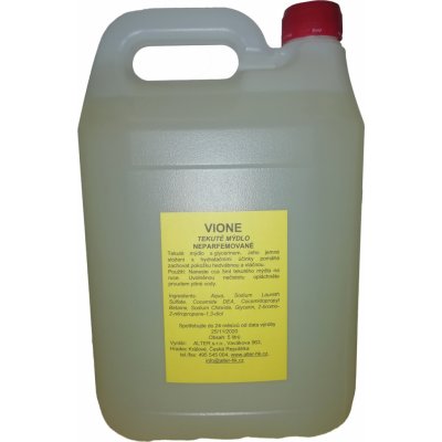 Vione tekuté mýdlo antibakt. neparfemované 5 l – Zbozi.Blesk.cz