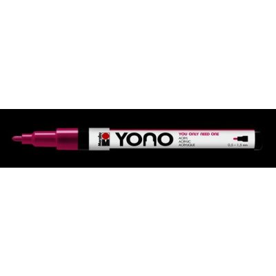 Marabu YONO akrylový popisovač 0,5-1,5 mm - purpurový – Hledejceny.cz