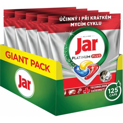 Jar Platinum Plus All in1 Lemon tablety do myčky 114 ks – Sleviste.cz