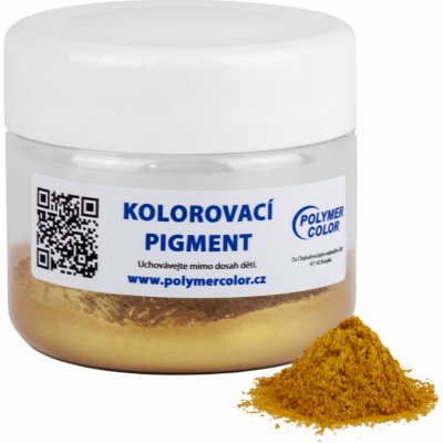 Polycol Metalický pigment zlatá 50 g