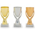 Pohár EKONOM výška 15 cm zlatý – Sleviste.cz